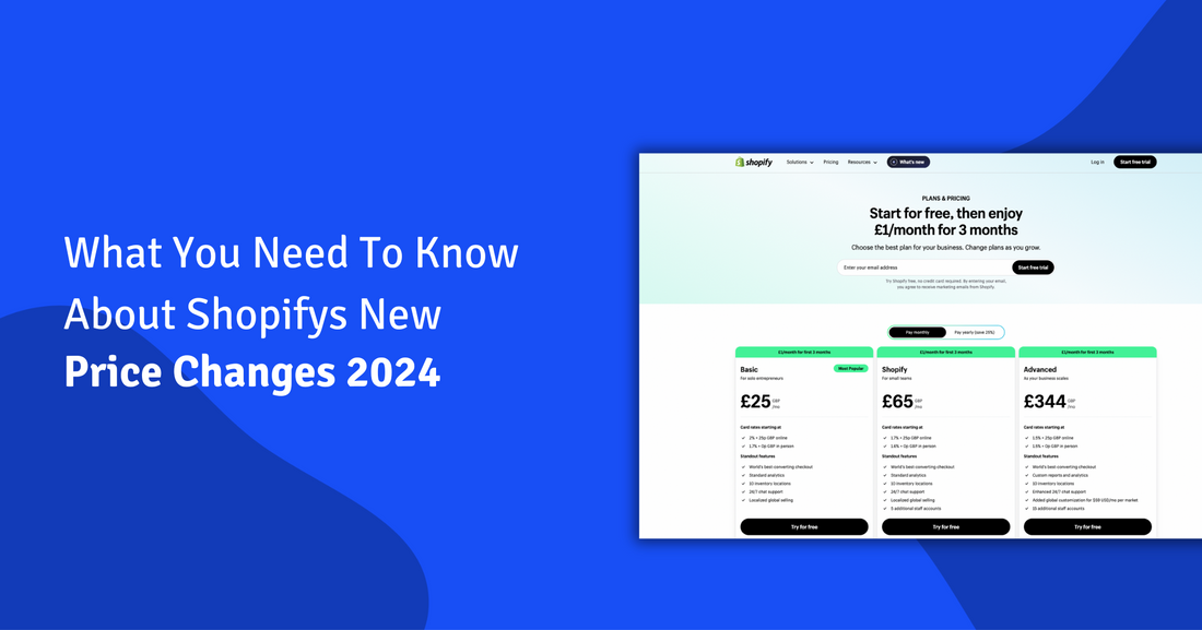 Shopify Reveals Major Changes to Their Pricing