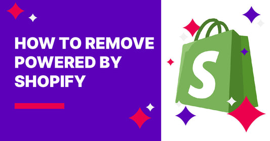 How do I remove Powered by Shopify?
